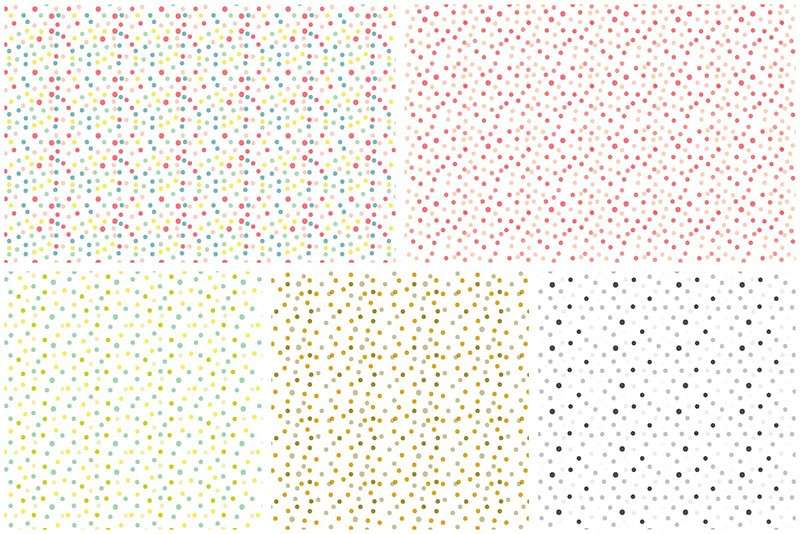 80个爱心圆点图案AI笔刷套装 笔刷资源 sucaiwan.com