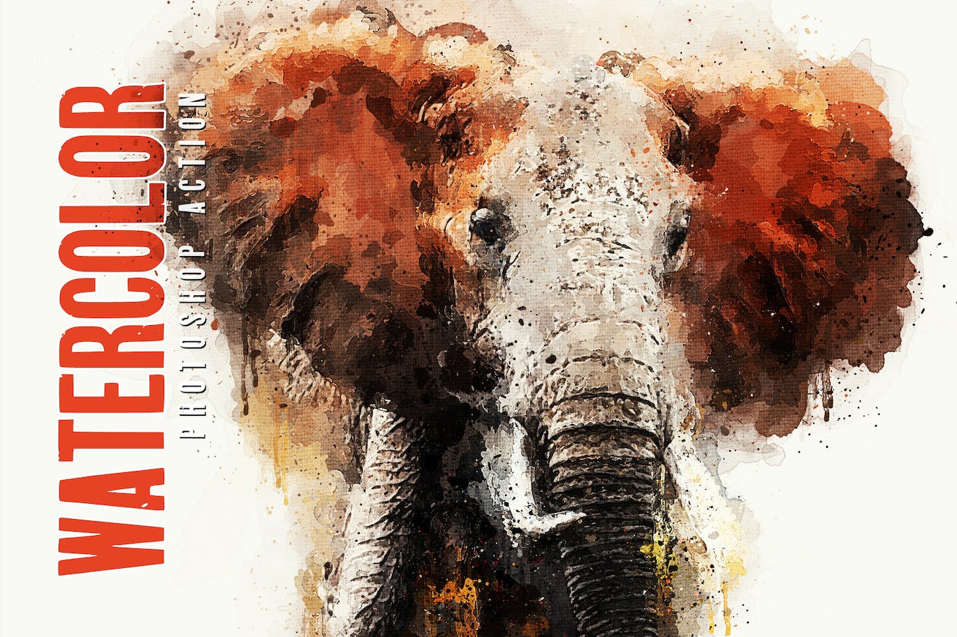 艺术水彩照片处理效果PS动作模板 Watercolor – Photoshop Action 插件预设 第1张-素材湾丨精选海外优质设计素材资源 艺术水彩照片处理效果PS动作模板 Watercolor – Photoshop Action 插件预设 sucaiwan.com