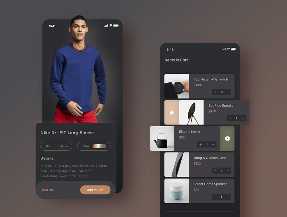 在线购物电子商务应用UI套件 APP UI sucaiwan.com