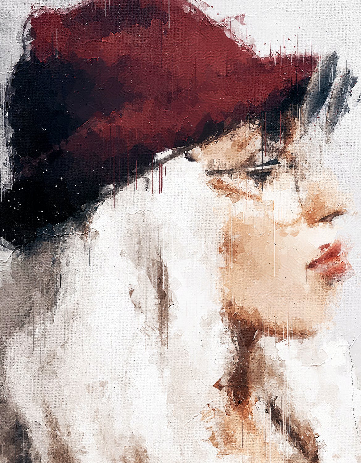 印象画照片处理效果PS动作模板 Impression – Photoshop Action 插件预设 sucaiwan.com