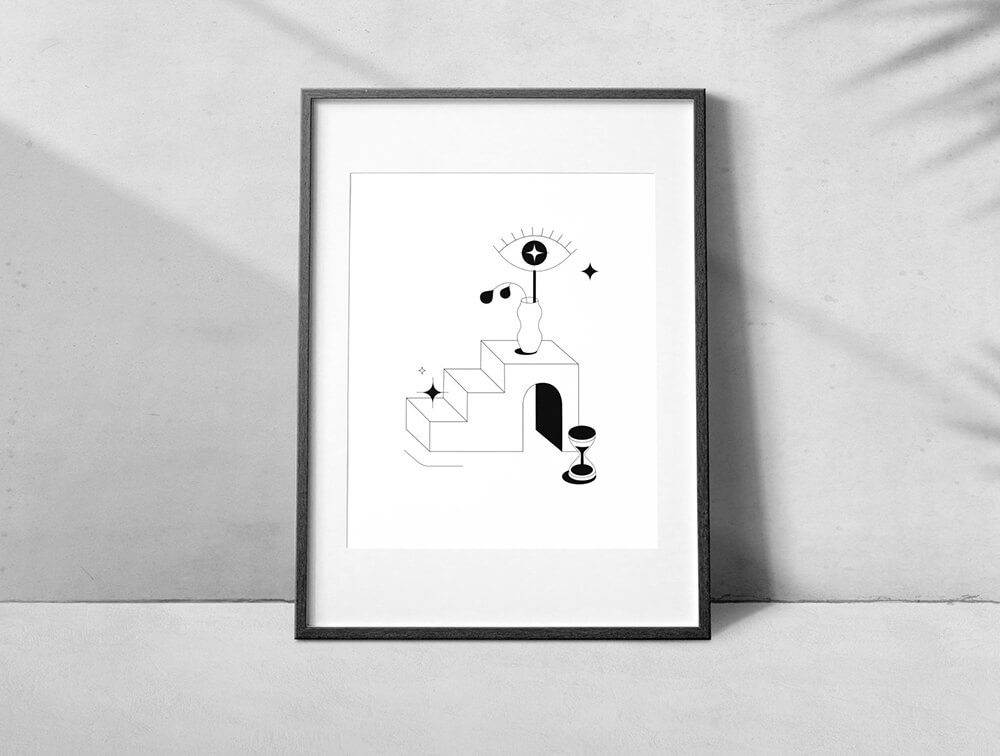 超现实和抽象的梦想插画集 图片素材 sucaiwan.com