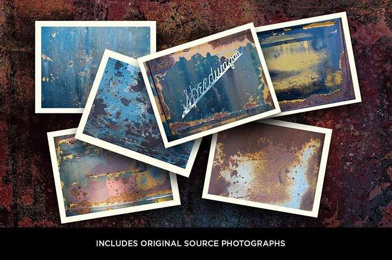 22个复古做旧PS笔刷和AI矢量纹理套装 笔刷资源 sucaiwan.com