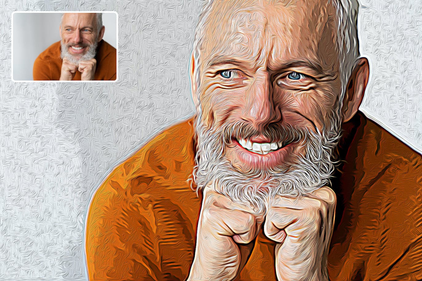 油画效果PS动作模板 Oil Painting Photoshop Action 插件预设 第5张-素材湾丨精选海外优质设计素材资源 油画效果PS动作模板 Oil Painting Photoshop Action 插件预设 sucaiwan.com