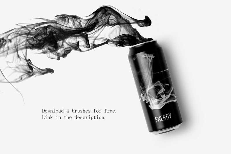 44个高清烟雾缭绕特效PS笔刷 笔刷资源 sucaiwan.com