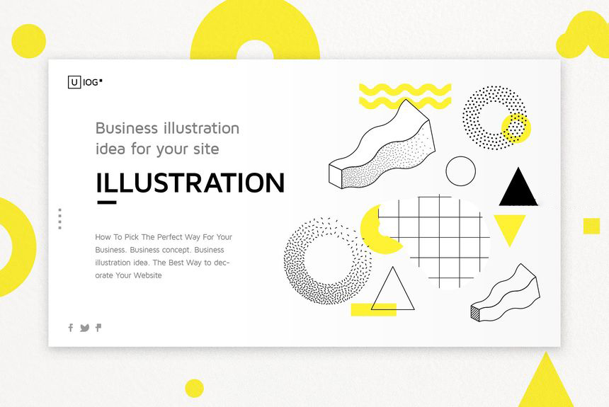 PNG素材-60款极简设计抽象几何图形矢量海报PNG元素 图片素材 sucaiwan.com