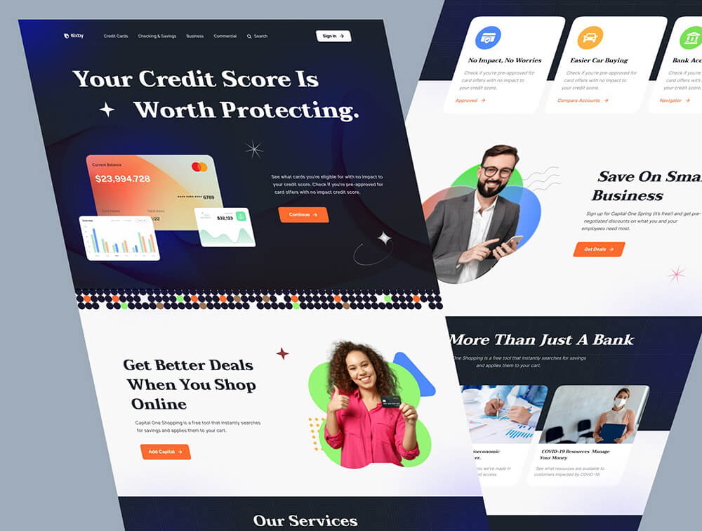 多用途网站着陆页UI设计套件 APP UI 第6张-素材湾丨精选海外优质设计素材资源 多用途网站着陆页UI设计套件 APP UI sucaiwan.com