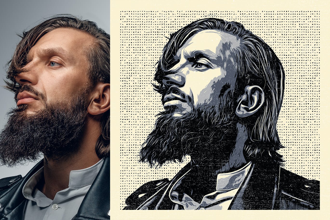 波普艺术PS照片效果模板 POP ART Photoshop Effect 插件预设 sucaiwan.com