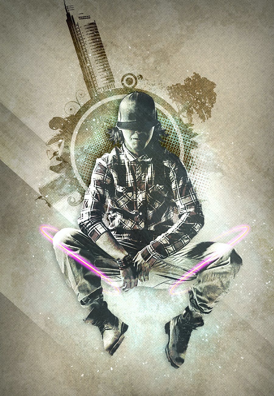 复古艺术照片处理效果PS动作模板 RetroArt – Photoshop Action 插件预设 第4张-素材湾丨精选海外优质设计素材资源 复古艺术照片处理效果PS动作模板 RetroArt – Photoshop Action 插件预设 sucaiwan.com