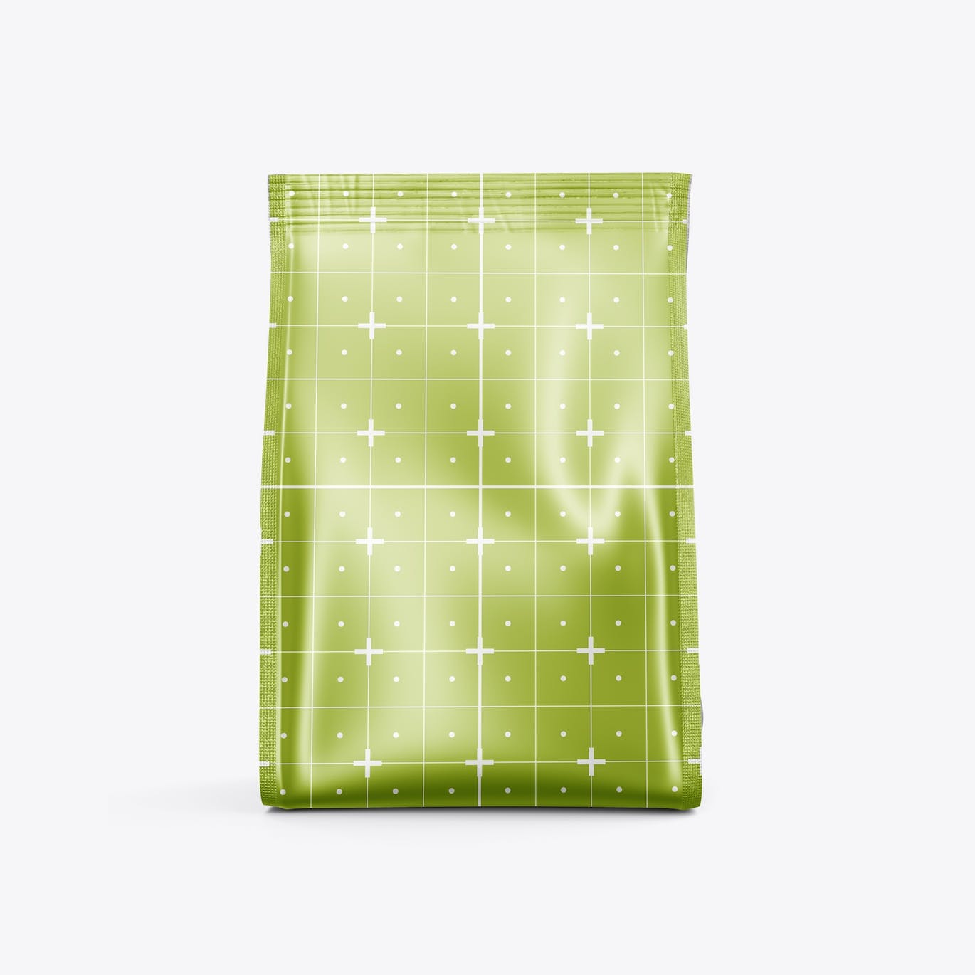 金属纸咖啡袋包装样机图 Pack Metallic Paper Coffee Bag Mockup 样机素材 sucaiwan.com