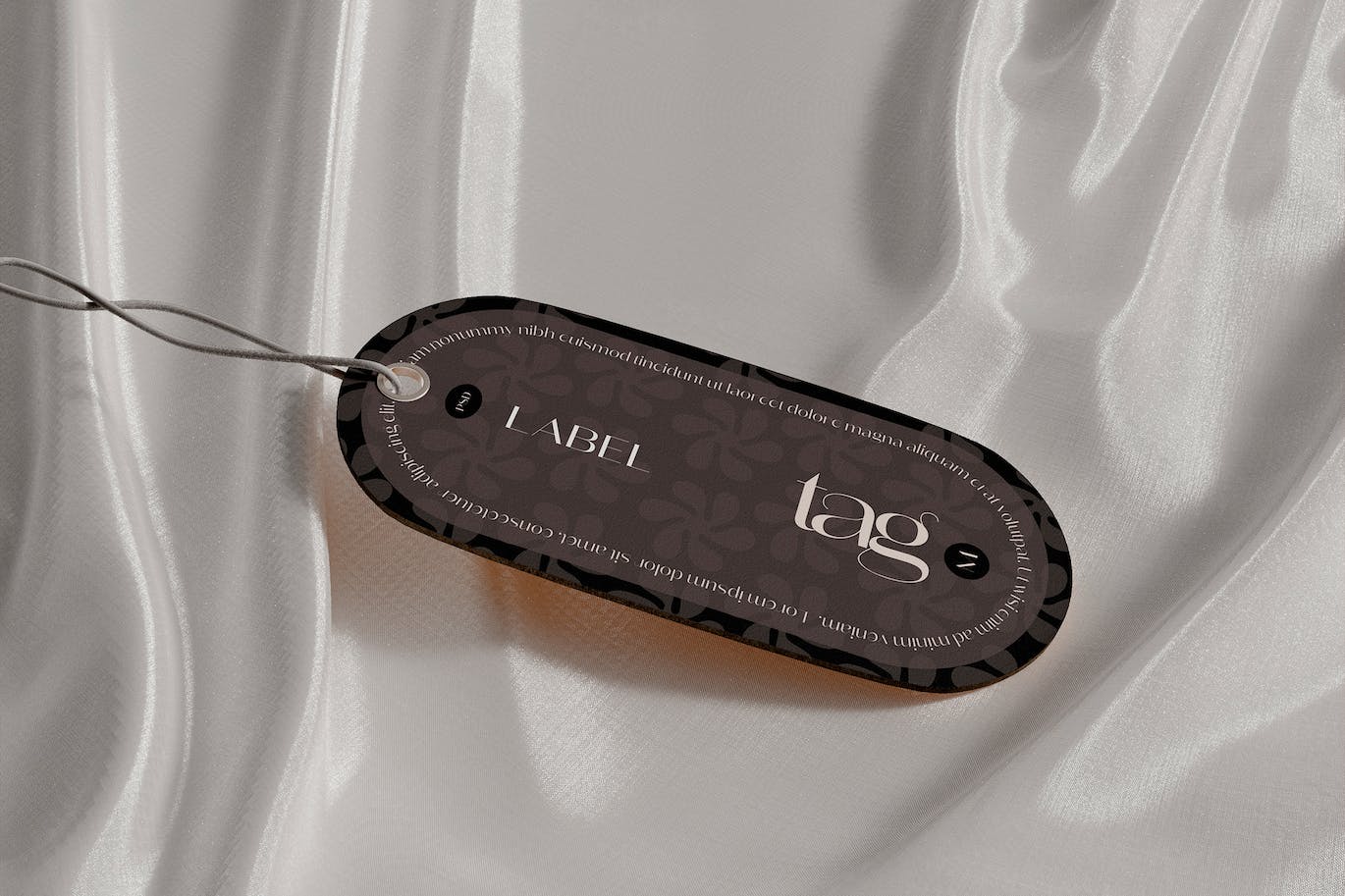 服装品牌/价格标签设计样机psd模板v2 Tag Mockup 样机素材 sucaiwan.com