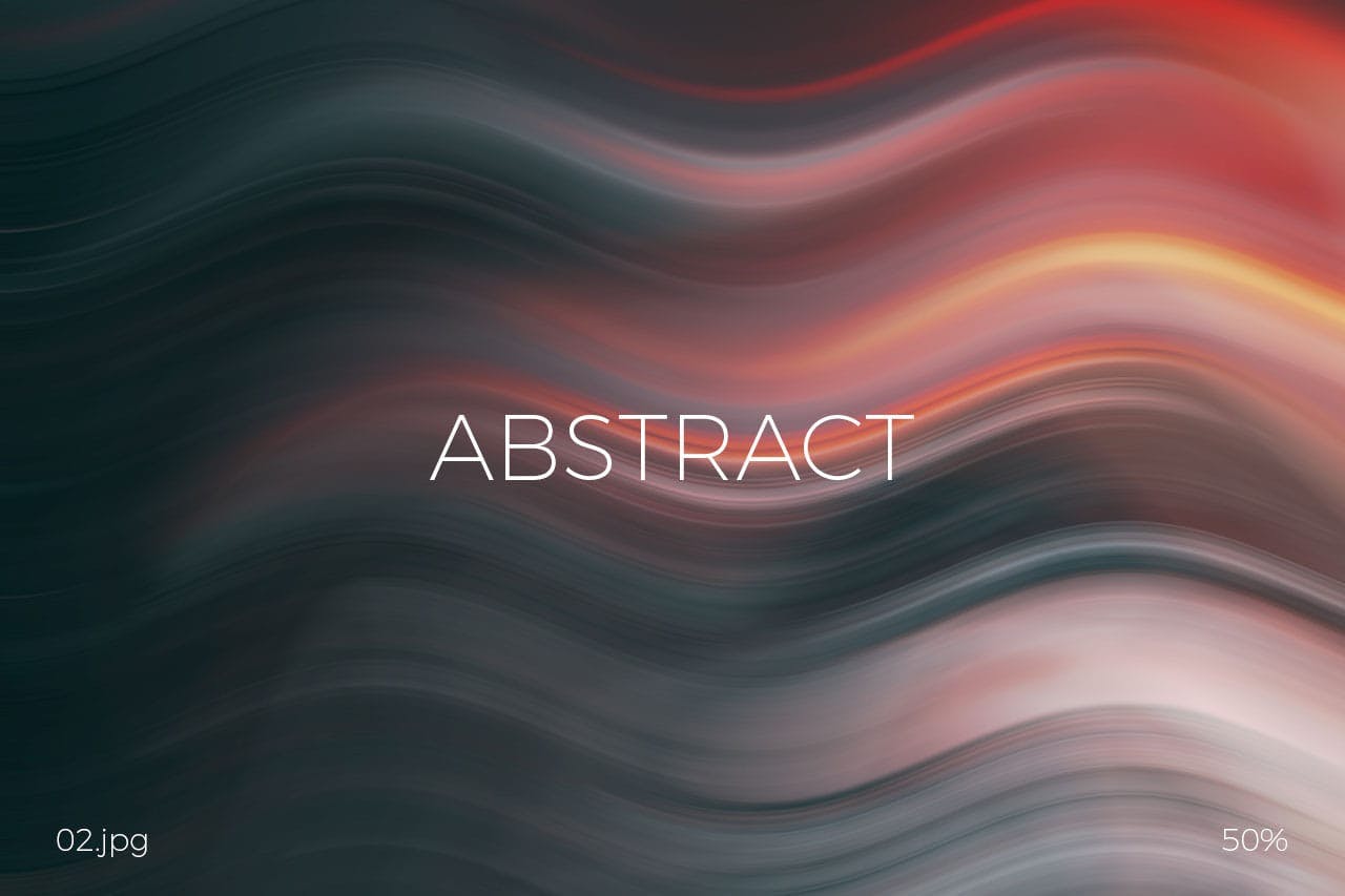 100个抽象波浪纹理和背景包 100 Abstract Textures & Backgrounds Pack 图片素材 sucaiwan.com
