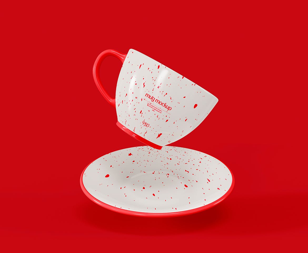 陶瓷咖啡马克杯杯身设计样机模板v6 Ceramic Mugs Mockup 样机素材 sucaiwan.com