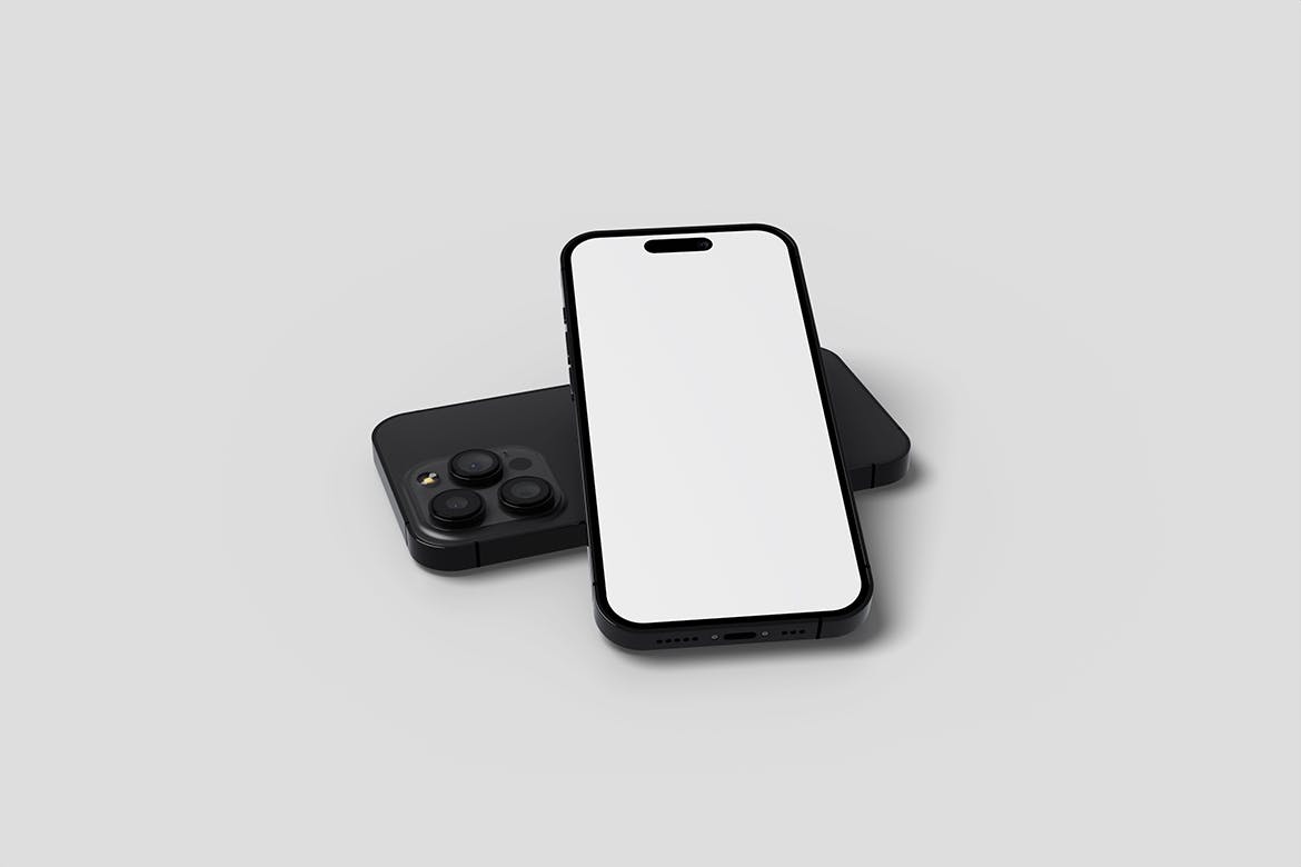 新款iPhone 14 Pro手机UI展示样机图 XFA – New iPhone 14 Mockup 样机素材 sucaiwan.com