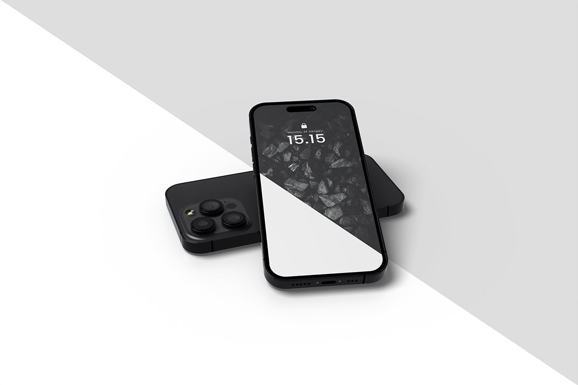 新款iPhone 14 Pro手机UI展示样机图 XFA – New iPhone 14 Mockup 样机素材 sucaiwan.com