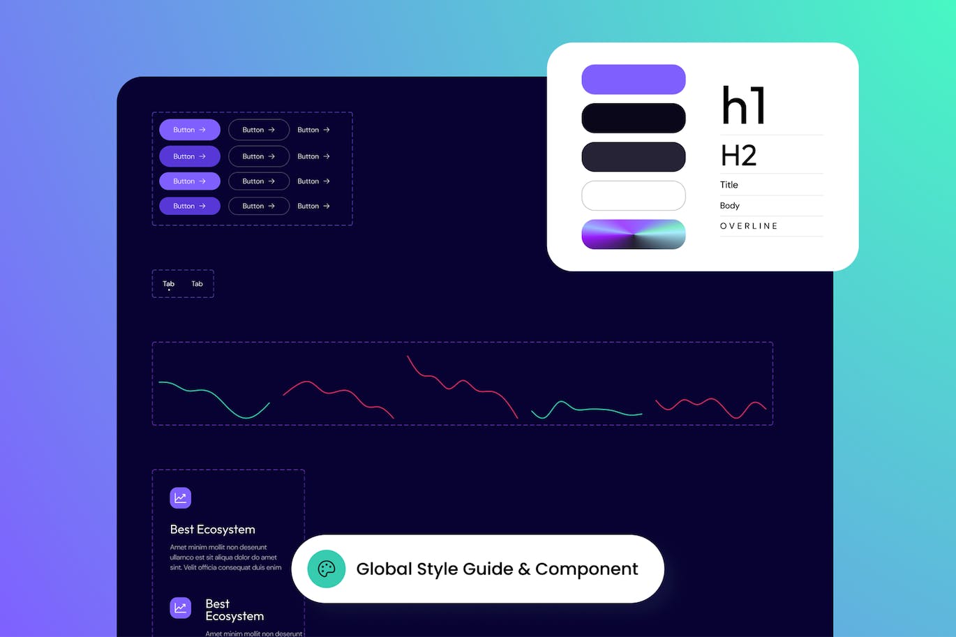 加密交易网站着陆页设计模板 DigitalFortune – Crypto Trading Landing Page APP UI sucaiwan.com