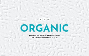迷宫纹理线条背景素材 Organic Lines Backgrounds