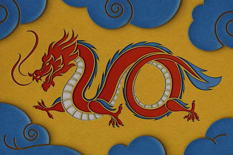 剪纸风纸张纹理PS图层样式 图片素材 sucaiwan.com