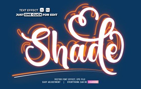双重手写矢量文本/文字效果样式素材v65 Text Effect Vol 65