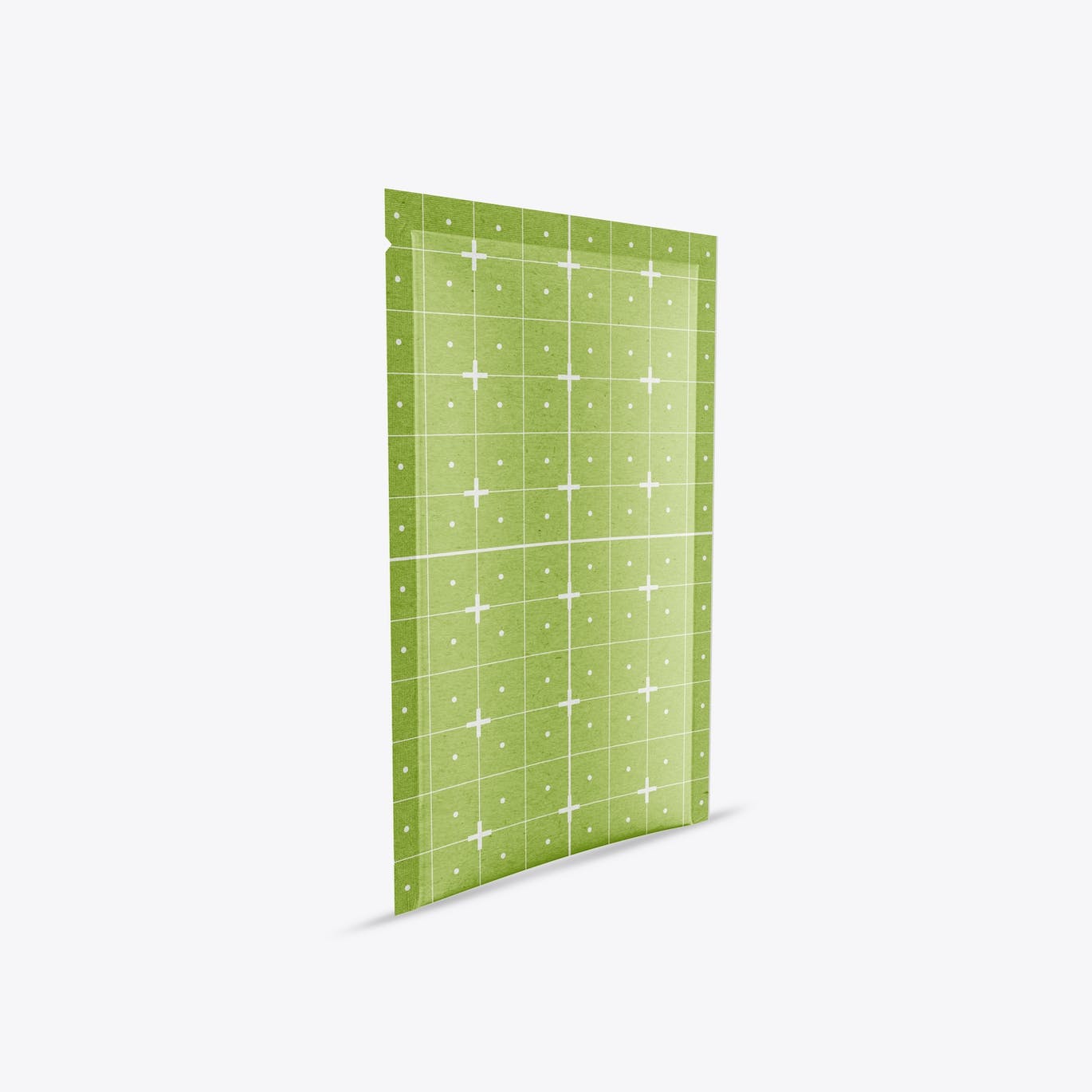 茶叶牛皮纸袋设计样机图 Set Kraft Sachet Mockup 样机素材 sucaiwan.com
