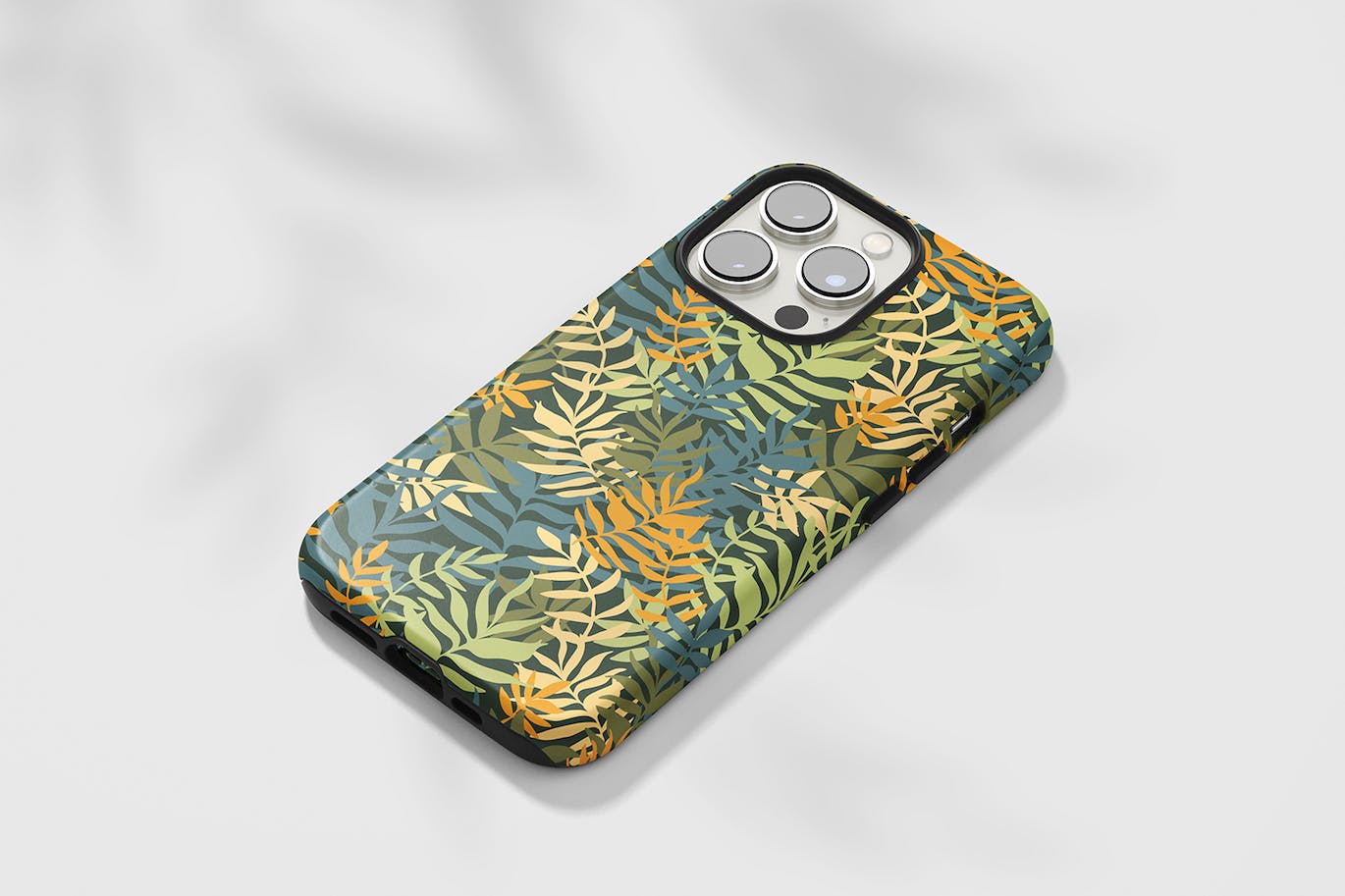秋叶图案背景矢量素材 Autumn Leaves 图片素材 sucaiwan.com