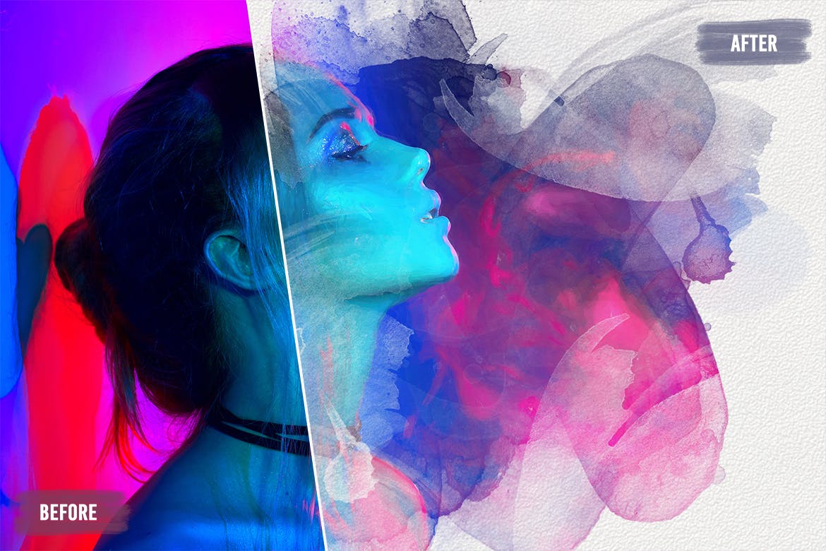 50个水彩艺术绘画笔刷素材v5 50 Painting Artistic Brushes – Vol. 5 笔刷资源 sucaiwan.com