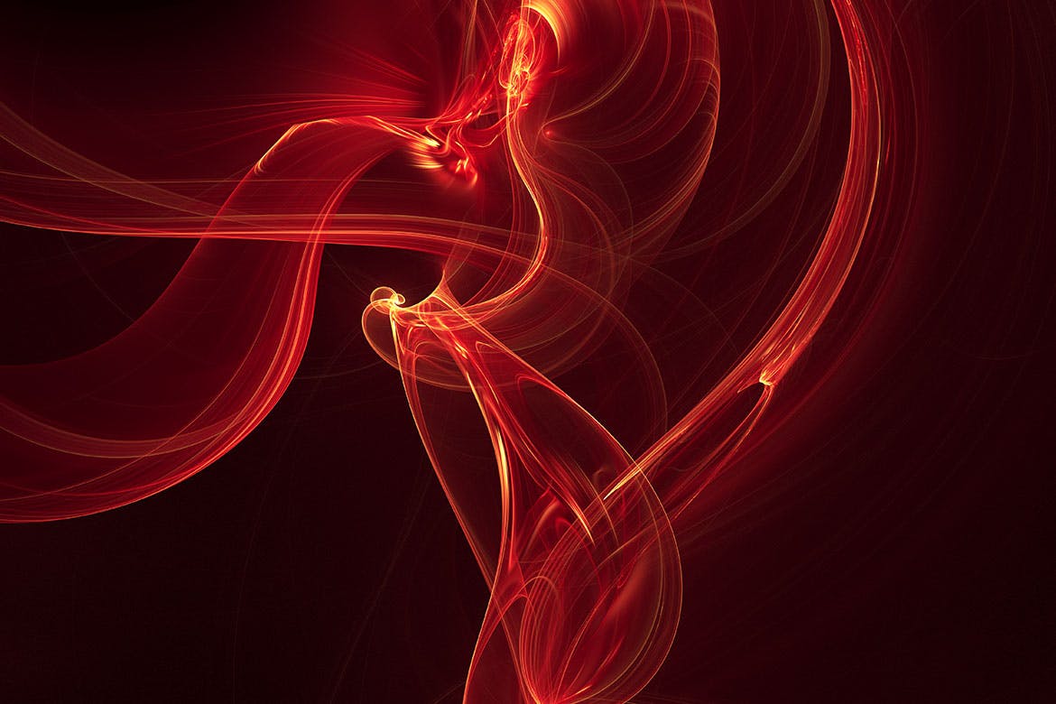 火焰波浪线条背景 Flaming Waves Backgrounds 图片素材 sucaiwan.com