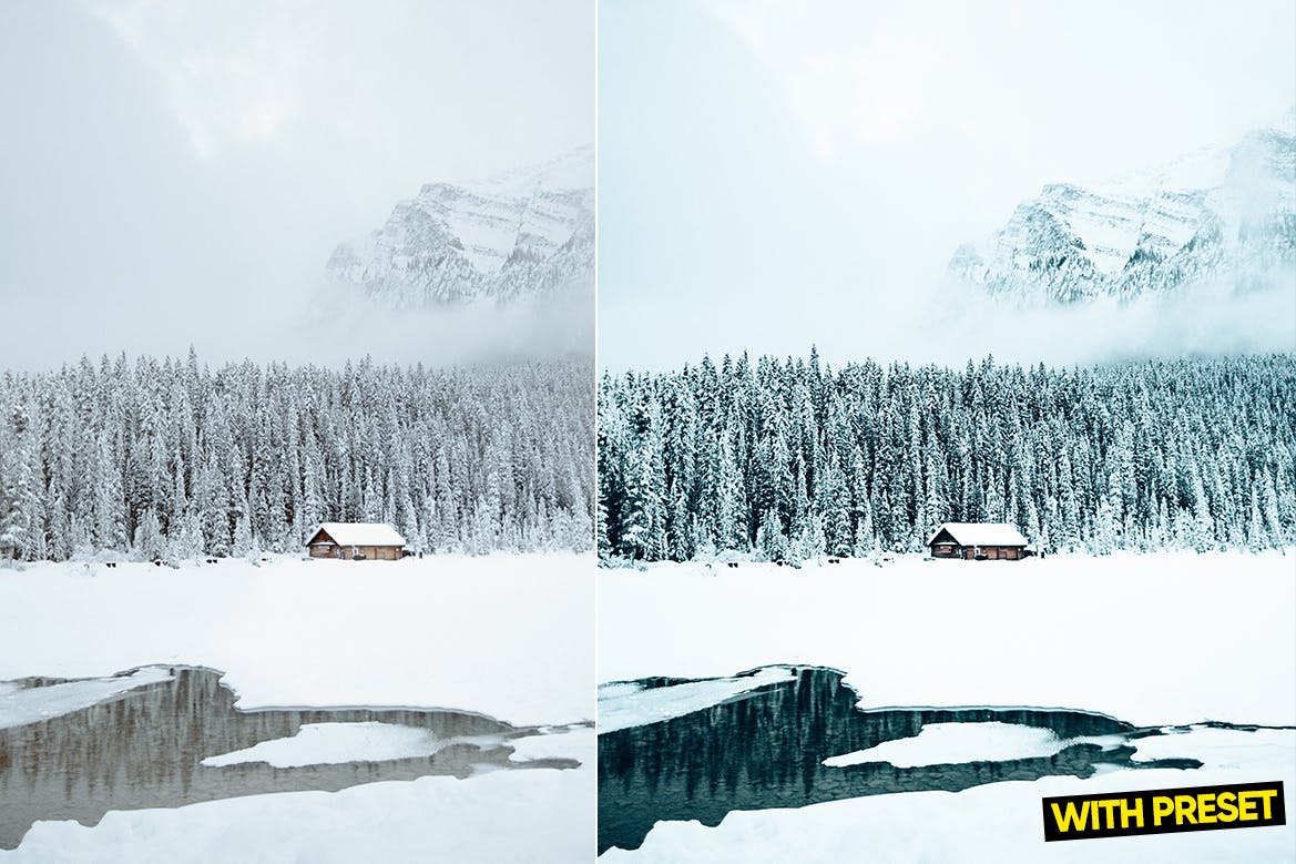 冬季摄影LR调色滤镜 ARTA – Winter Presets for Lightroom 插件预设 sucaiwan.com