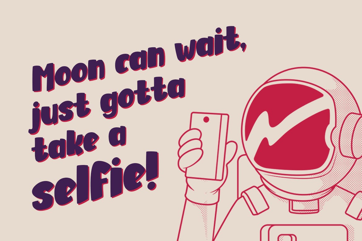 卡通漫画无衬线字体素材 Ding Dong – Comic Display Font 设计素材 sucaiwan.com