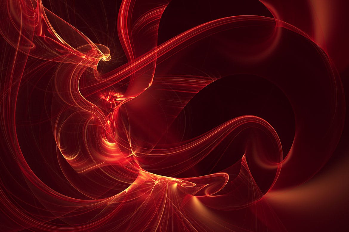 火焰波浪线条背景 Flaming Waves Backgrounds 图片素材 sucaiwan.com