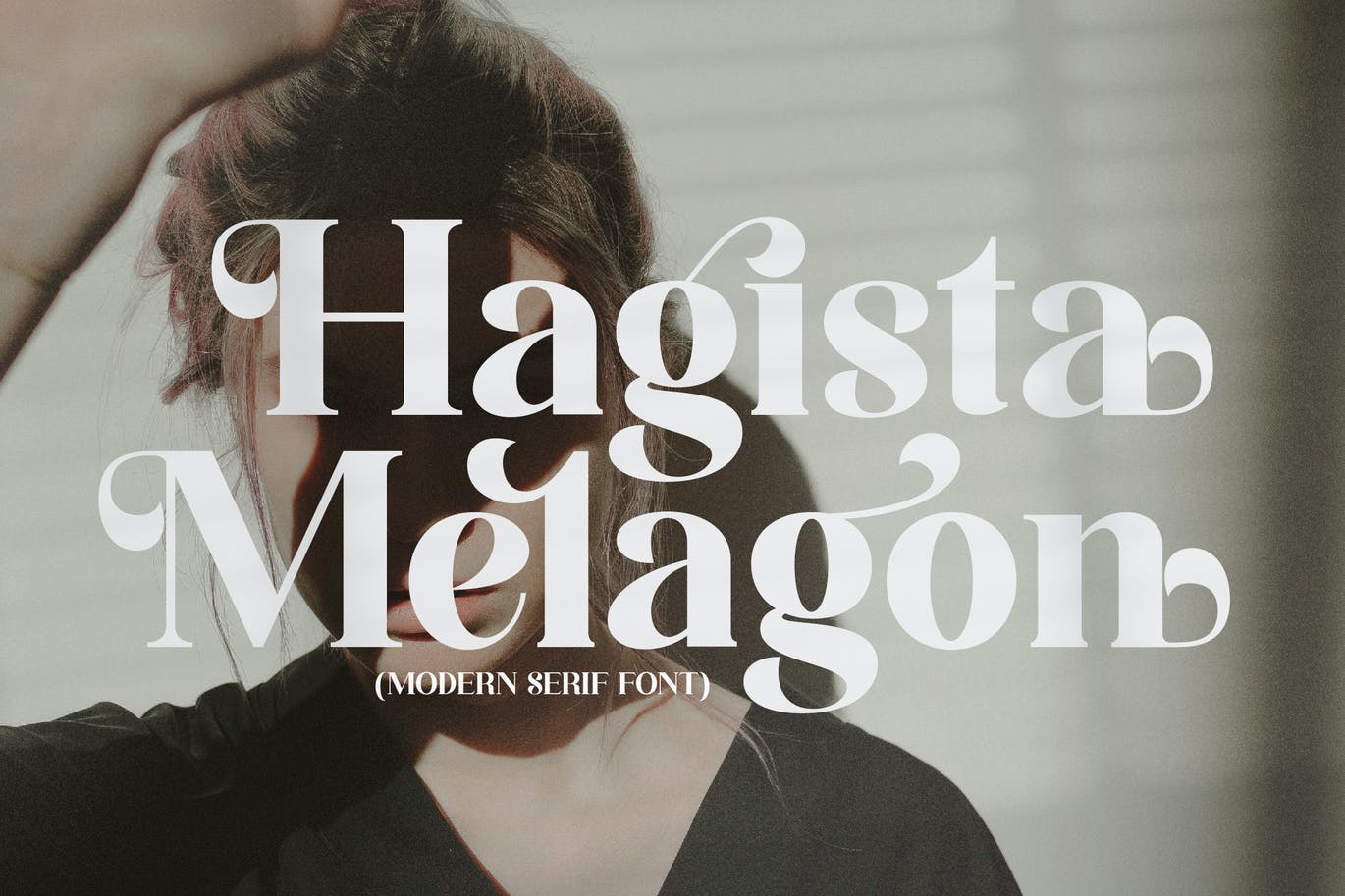 海报设计衬线字体素材 Hagista Melagon Serif Font 设计素材 sucaiwan.com