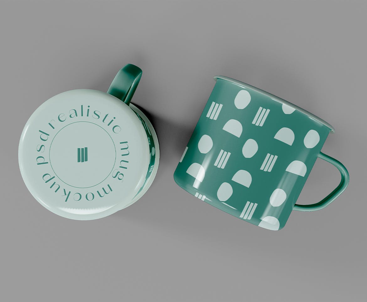 陶瓷咖啡马克杯杯身设计样机模板v2 Ceramic Mugs Mockup 样机素材 sucaiwan.com