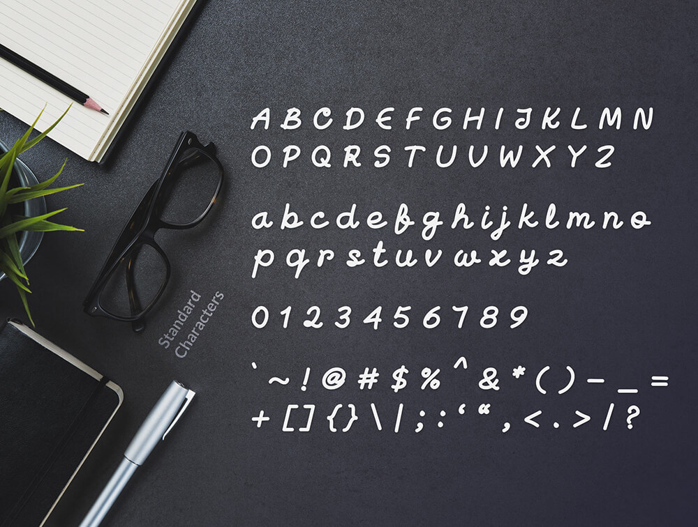 手写脚本字体素材 设计素材 sucaiwan.com