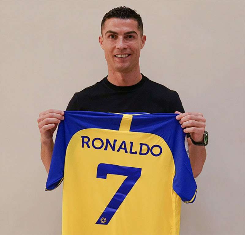 利雅得胜利2023赛季球衣字体 设计素材 sucaiwan.com