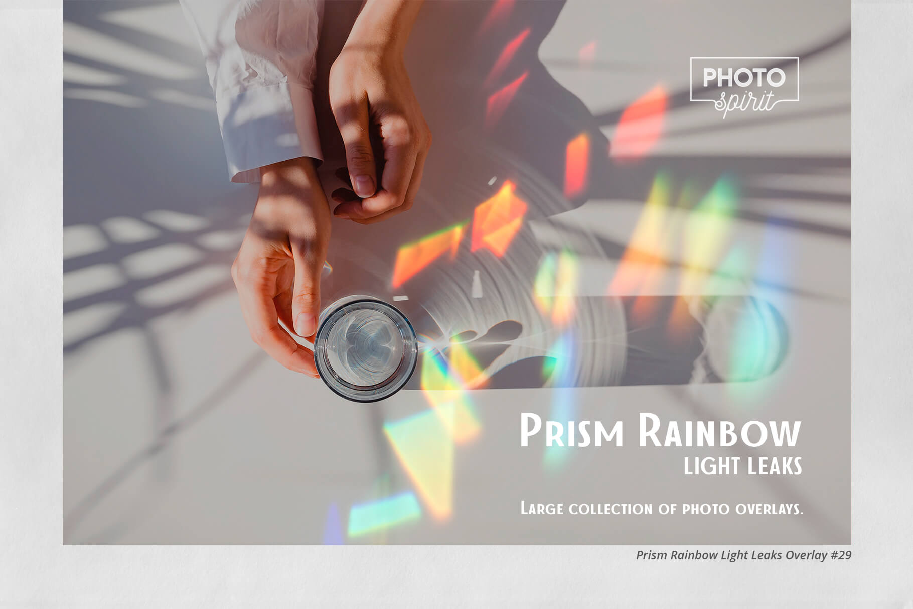 44个摄影后期棱镜彩虹光泄漏迭加JPG迭加素材 Prism Rainbow Light Leaks Overlays 图片素材 sucaiwan.com