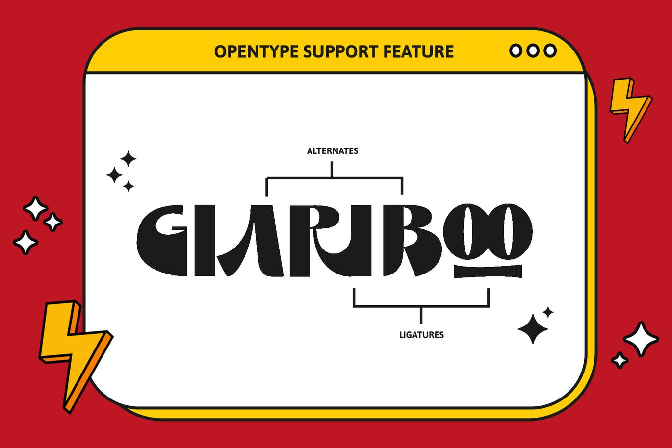 动态曲线设计衬线字体素材 Marlben 设计素材 sucaiwan.com