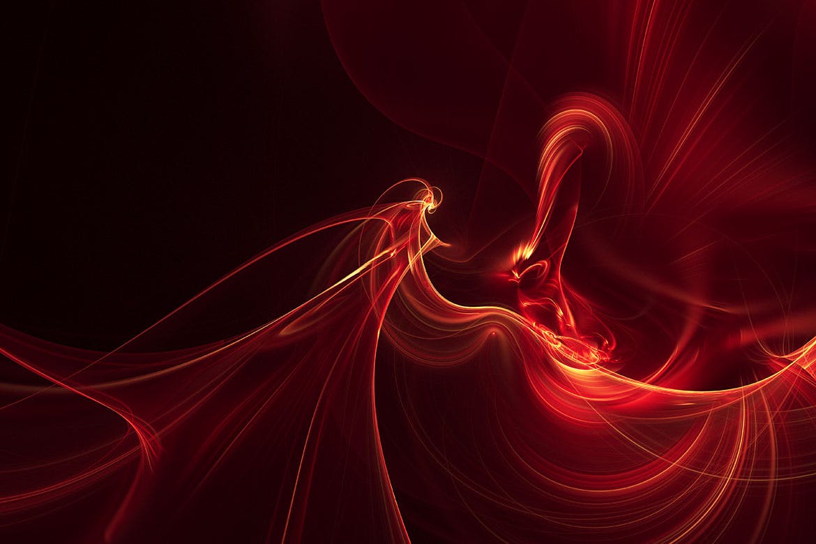火焰波浪线条背景 Flaming Waves Backgrounds 图片素材 sucaiwan.com