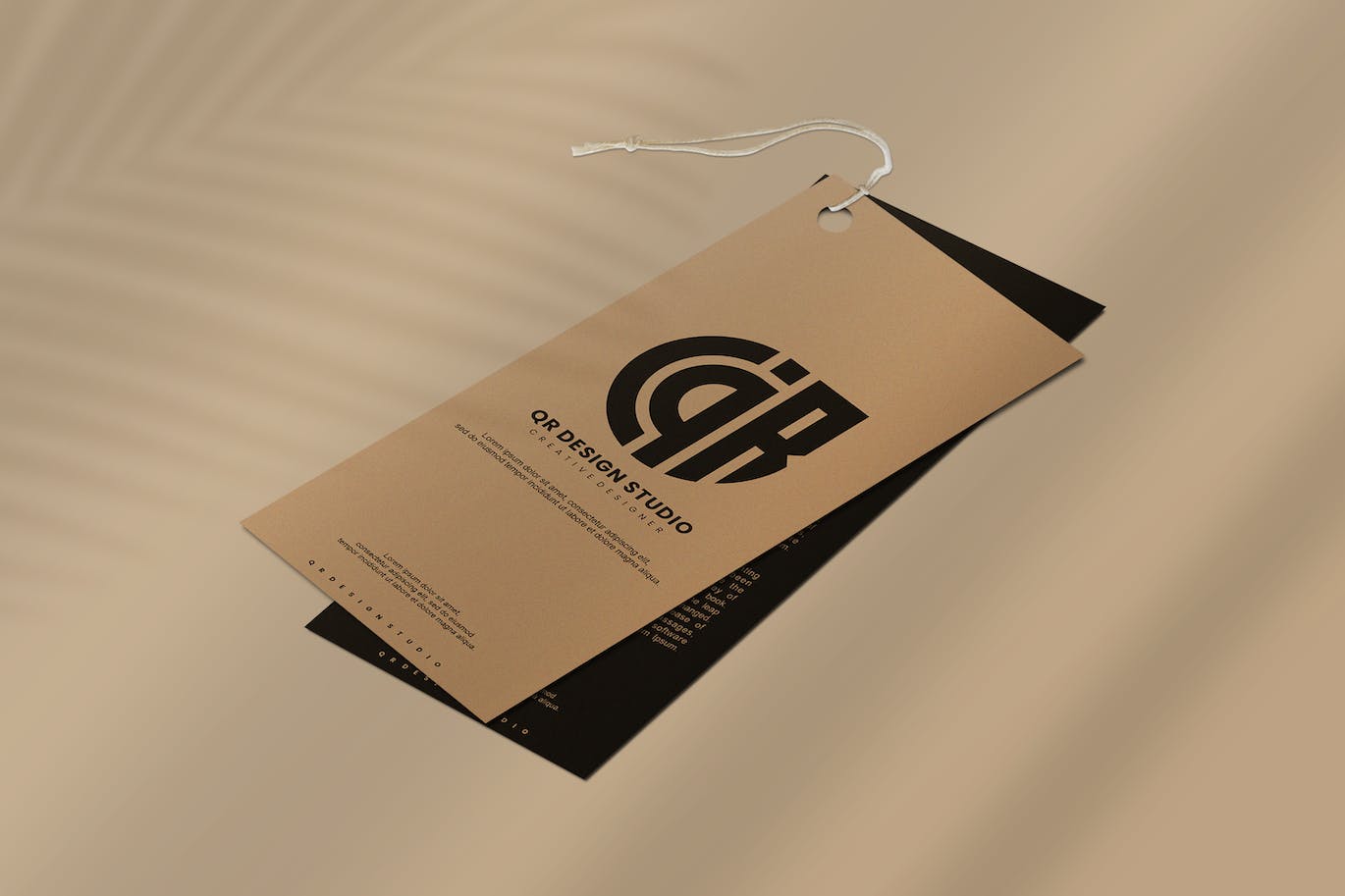 服装品牌标签设计样机图 Label Tag Mockup 样机素材 sucaiwan.com