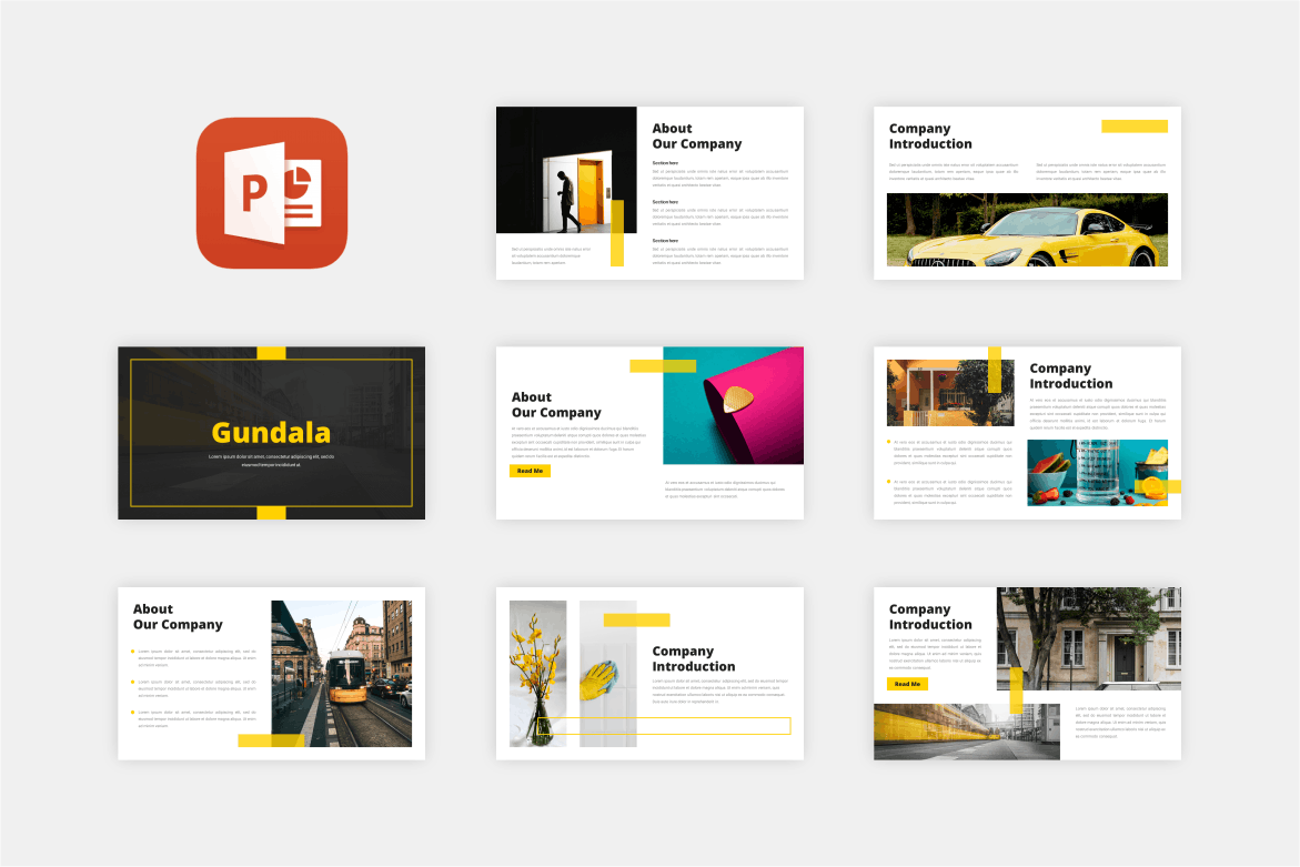 现代多用途PPT设计模板 Gundala – Modern Multipurpose PowerPoint 幻灯图表 sucaiwan.com