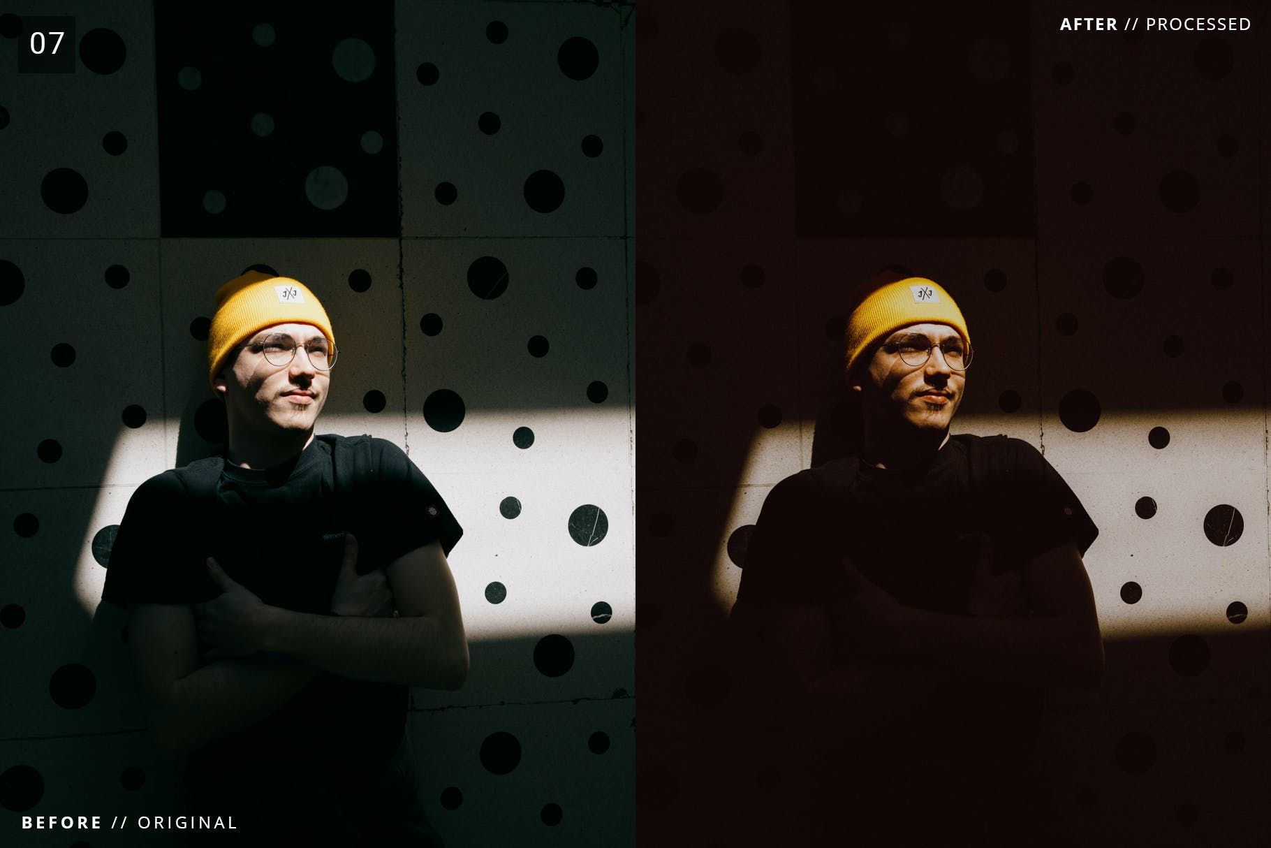 7个暗调情绪风胶片哑光风格干净色彩人像Lightroom 预设 插件预设 第2张-素材湾丨精选海外优质设计素材资源 7个暗调情绪风胶片哑光风格干净色彩人像Lightroom 预设 插件预设 sucaiwan.com