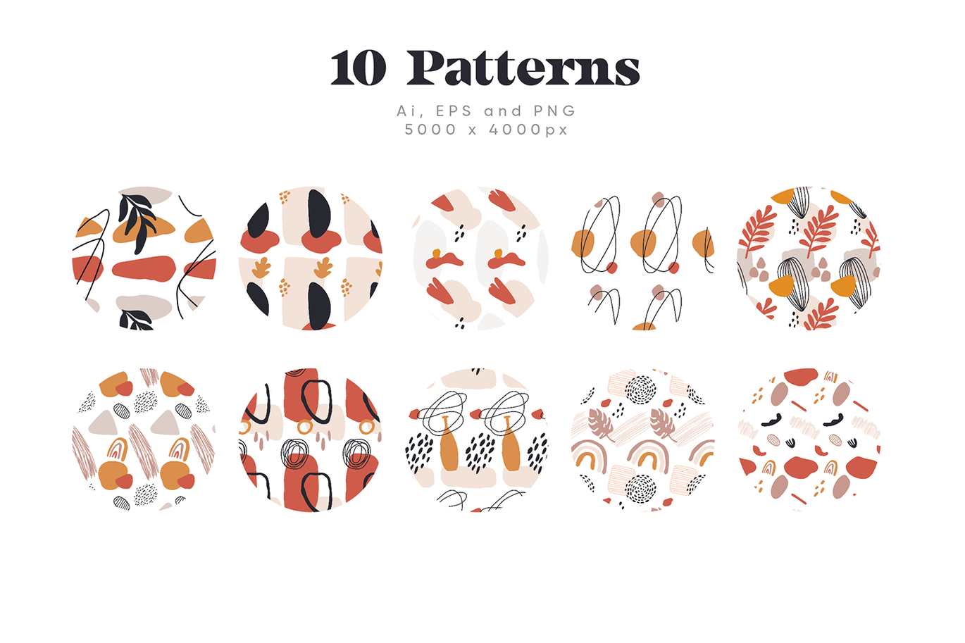 抽象形状和图案背景素材 Abstract Samples & Patterns 图片素材 sucaiwan.com