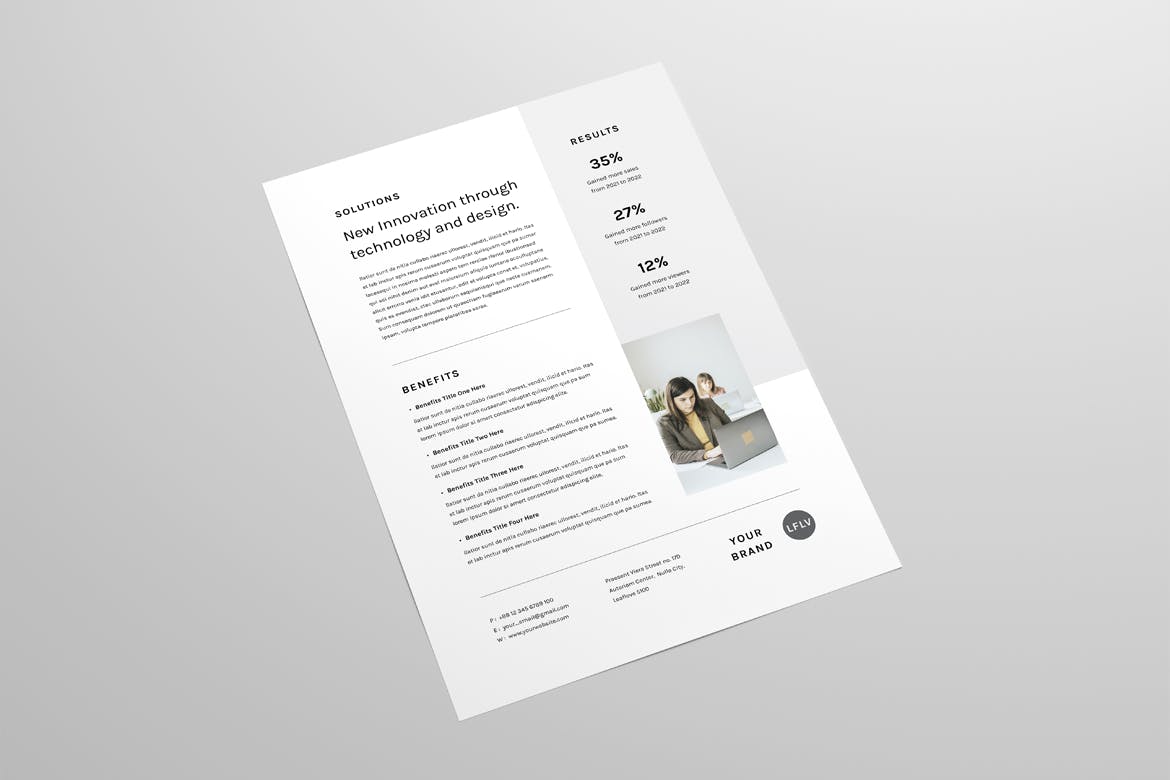 案例研究文档海报设计模板 Case Study | MS Word & Indesign 幻灯图表 第2张-素材湾丨精选海外优质设计素材资源 案例研究文档海报设计模板 Case Study | MS Word & Indesign 幻灯图表 sucaiwan.com
