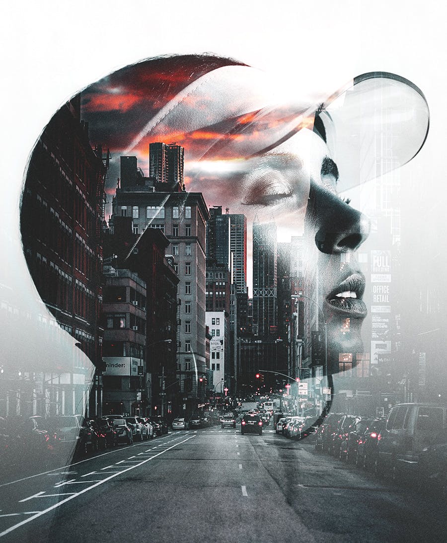 双重曝光城市照片处理效果PS动作模板 Double Exposure Urban – Photoshop Action 插件预设 第3张-素材湾丨精选海外优质设计素材资源 双重曝光城市照片处理效果PS动作模板 Double Exposure Urban – Photoshop Action 插件预设 sucaiwan.com