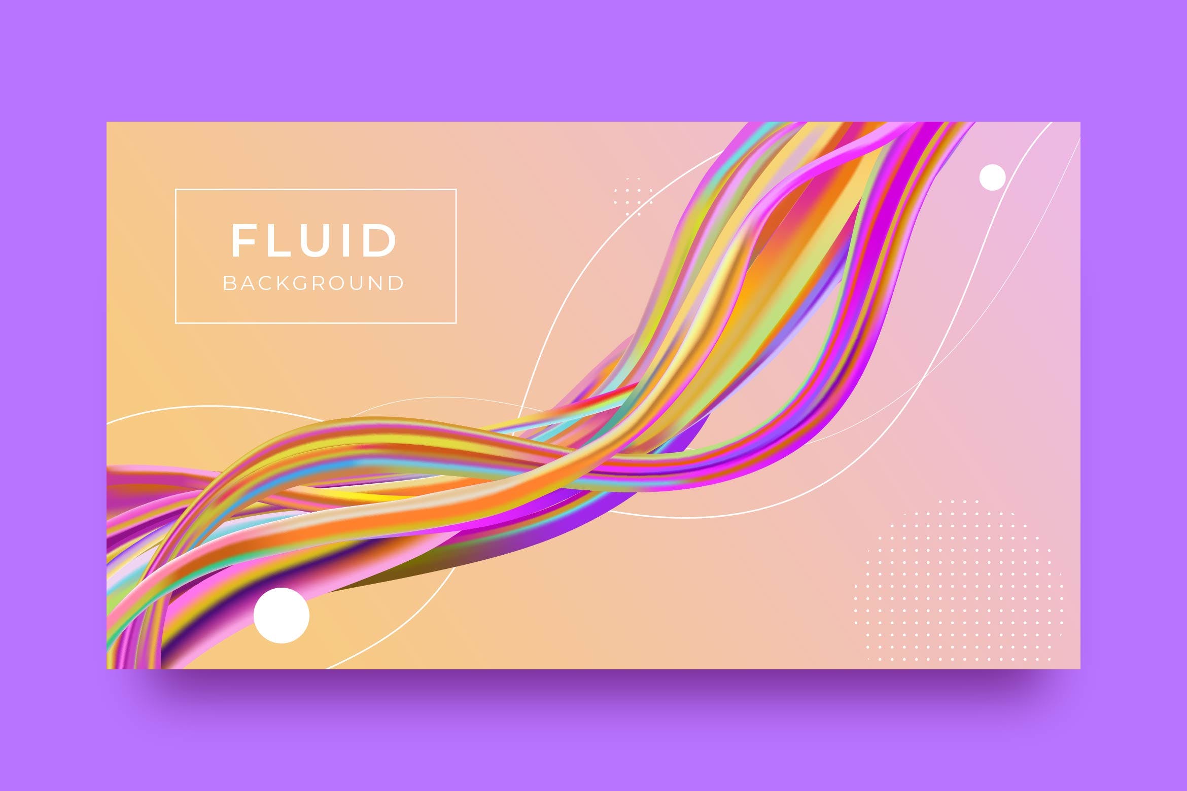 彩色液体抽象背景模板v4 Liquid Abstract Background 图片素材 sucaiwan.com