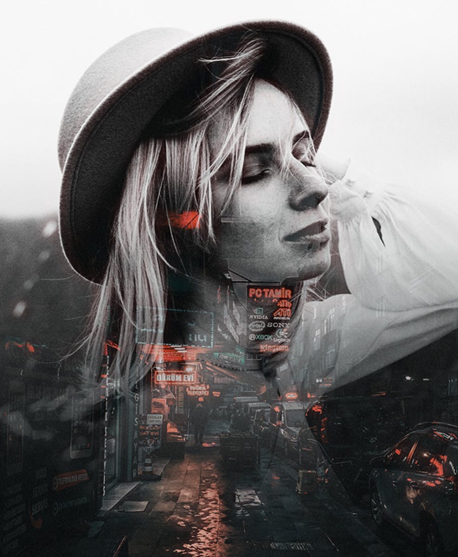 双重曝光城市照片处理效果PS动作模板 Double Exposure Urban – Photoshop Action 插件预设 第2张-素材湾丨精选海外优质设计素材资源 双重曝光城市照片处理效果PS动作模板 Double Exposure Urban – Photoshop Action 插件预设 sucaiwan.com