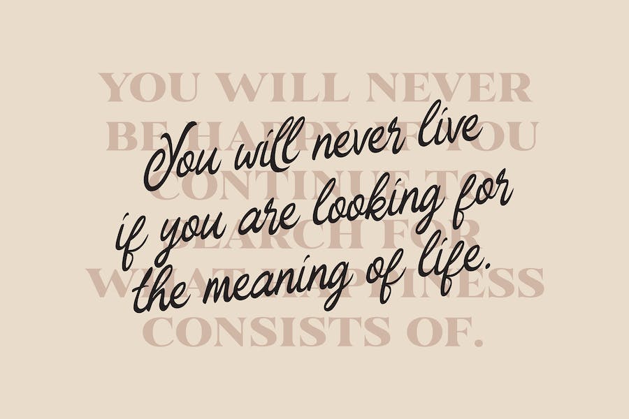 现代脚本手写字体素材 设计素材 sucaiwan.com