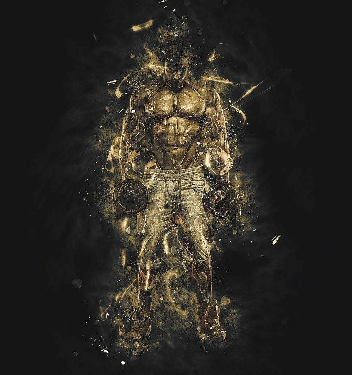 狂暴效果照片处理Photoshop动作 Fury Photoshop Action 插件预设 sucaiwan.com