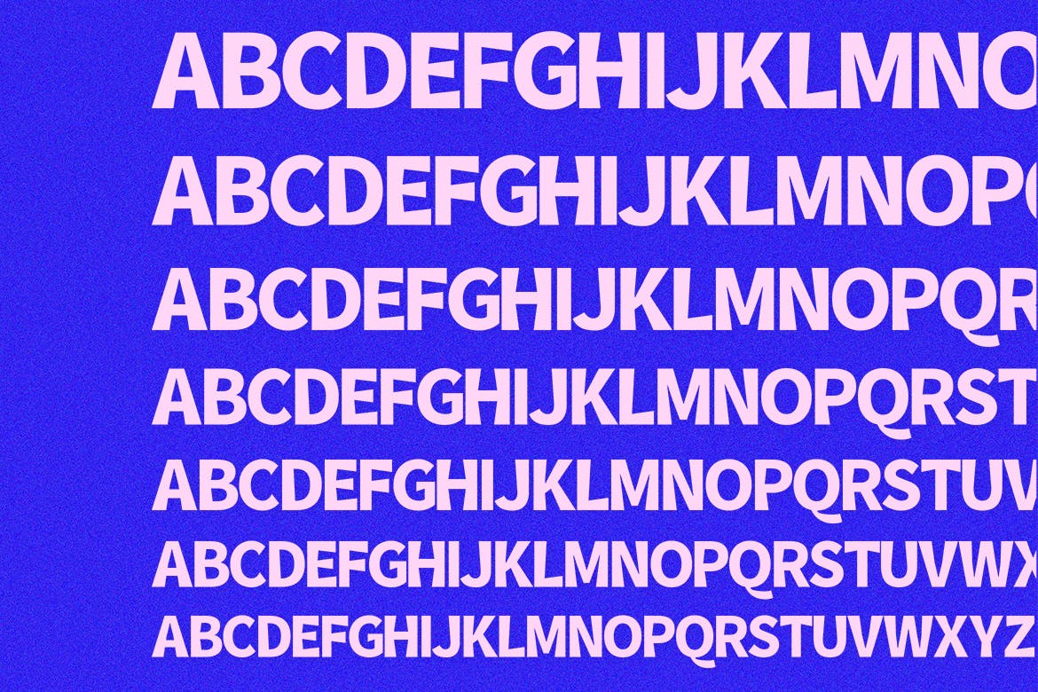 连字无衬线英文字体素材 Maltue Experimental Display 设计素材 sucaiwan.com