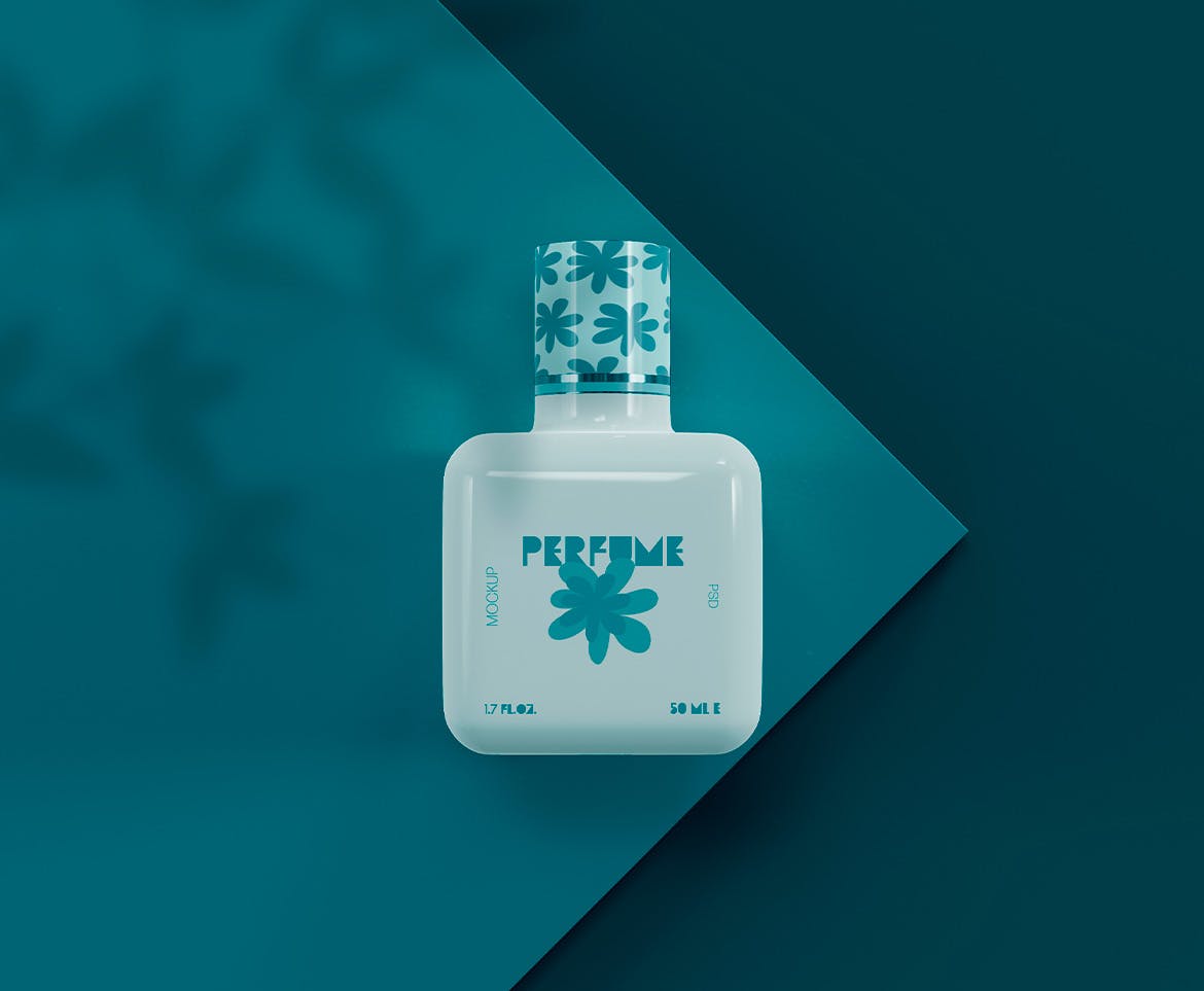 香水瓶品牌包装展示样机psd模板v5 Perfume Bottle Mockup 样机素材 sucaiwan.com