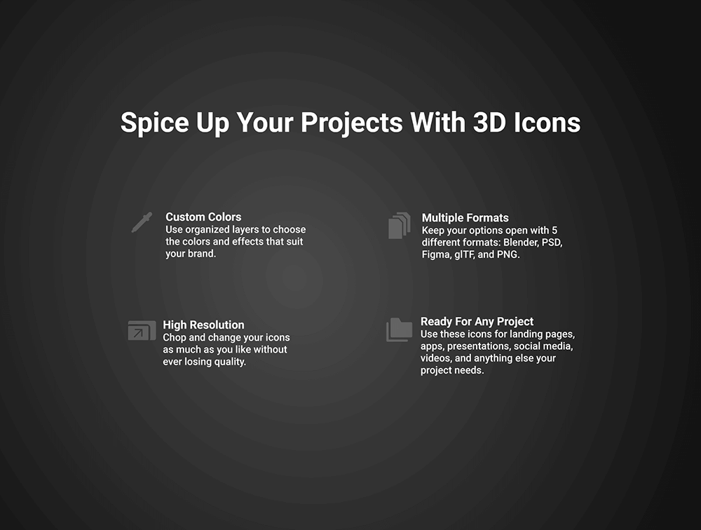 30个3D保护和安全图标集 图标素材 sucaiwan.com