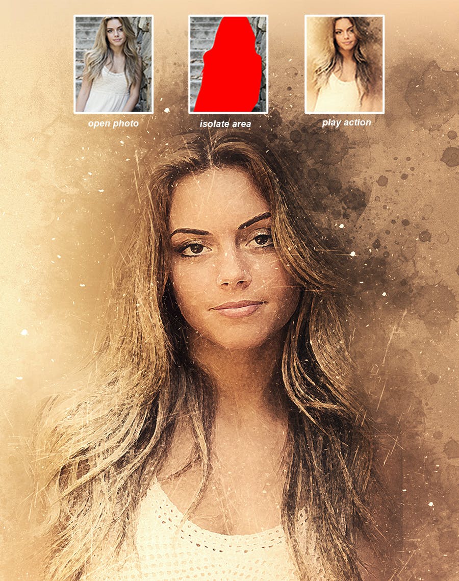 复古油漆涂料照片处理效果PS动作模板 Vintage Paint – Photoshop Action 插件预设 第7张-素材湾丨精选海外优质设计素材资源 复古油漆涂料照片处理效果PS动作模板 Vintage Paint – Photoshop Action 插件预设 sucaiwan.com